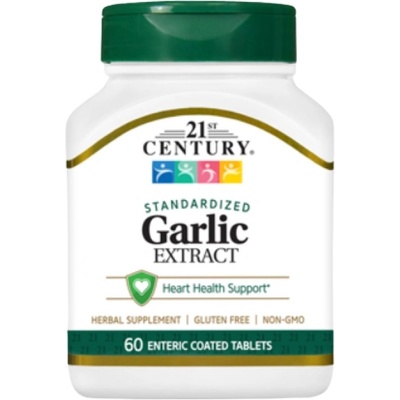 21st Century Garlic Extract Odorless [60 Таблетки]