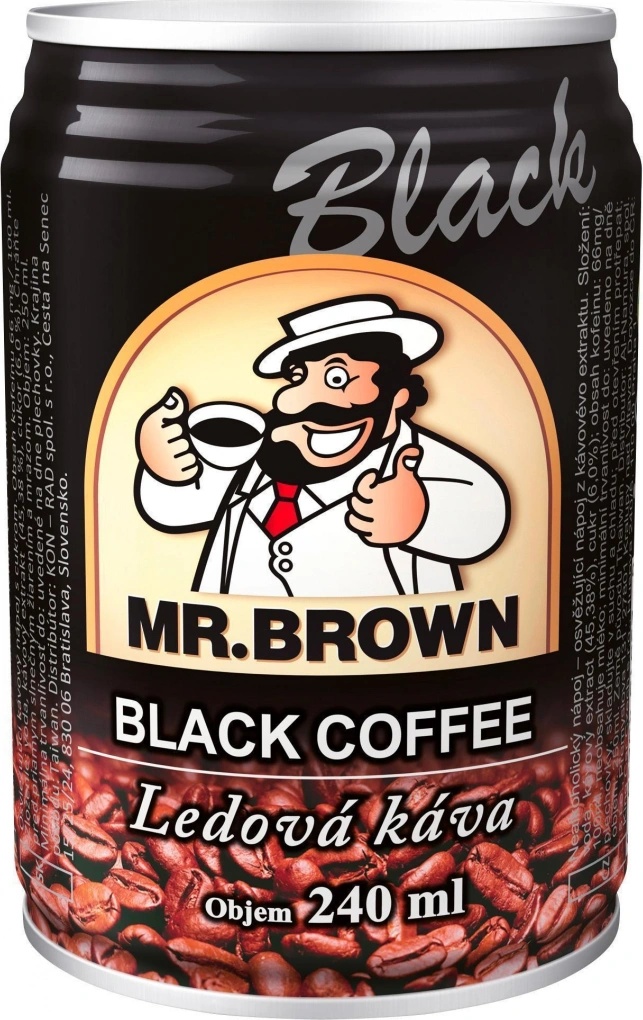 Mr.Brown Black Coffee 240 ml