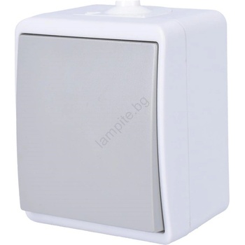 Solight 5B303 - Еднополюсен превключвател за влажна среда IP54 (SL1064)