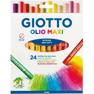 GIOTTO Маслени пастели GIOTTO Olio Maxi 11 мм за окачване 24 броя 293800 (293800)
