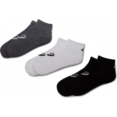 ASICS Комплект 3 чифта къси чорапи унисекс Asics 3PPK Quarter Sock 155205 Col. Assorted 0701 (3PPK Quarter Sock 155205)