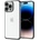 Spigen Гръб Spigen Optik Crystal за iPhone 14 Pro - Порзрачен с сребриста рамка
