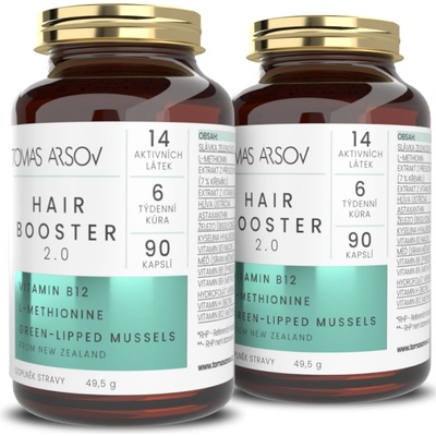 Tomas Arsov HAIR BOOSTER 2.0 2x90 kapslí