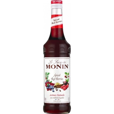 Monin Le Sirop Spiced Red Berries Korenené červené bobule 0,7 l