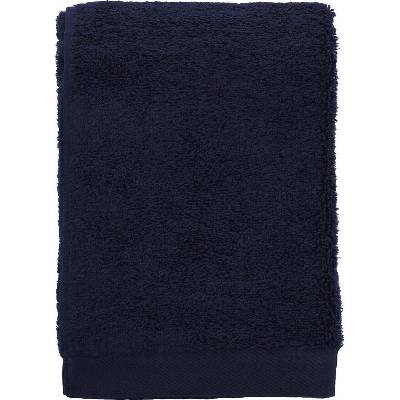 Södahl Comfort tmavomodrý froté bavlnený uterák 50 x 100 cm