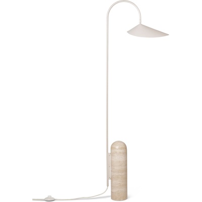 ferm LIVING Подова лампа Arum крем (110167693)