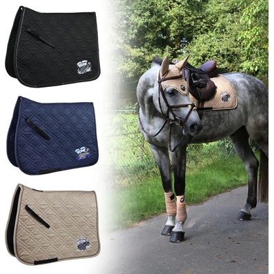 Equest Podsedlová dečka Pummel Live Love Ride navy – Zbozi.Blesk.cz