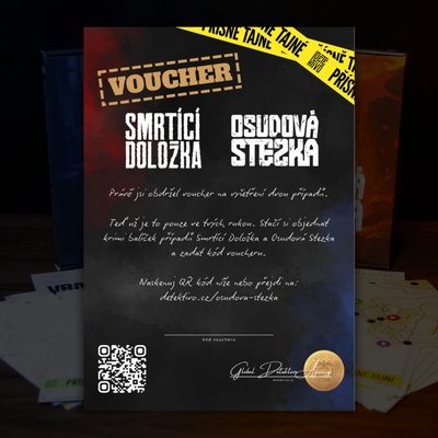 Voucher na KRIMI BALÍČEK 2v1 – Sleviste.cz