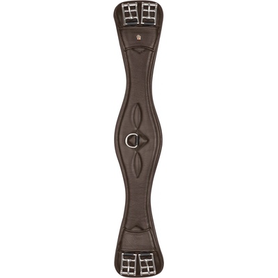 Waldhausen Anatomický kožený podbřišník Comfort Hnědá