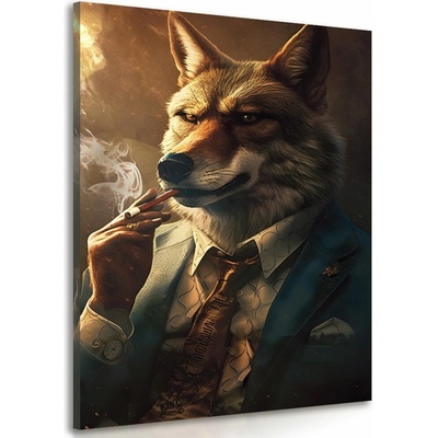 Obraz zvierací gangster vlk