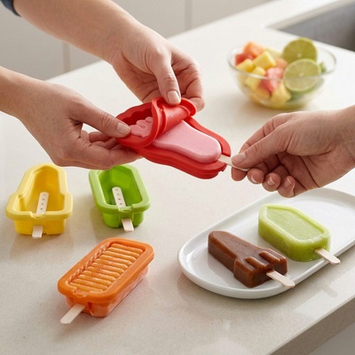 Forma na nanuky Liekué Tvorítka na zmrzlinu Iconic ice cream shapes mould (3400231S01U150)