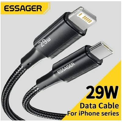 Essager EXCTL-XY01-P Sunset USB-C na Lightning 29W 1m