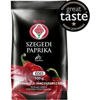 Rubin Szegedi Paprikafeldolgozó Kft. Szeged RUBIN paprika sladká mletá 100 g