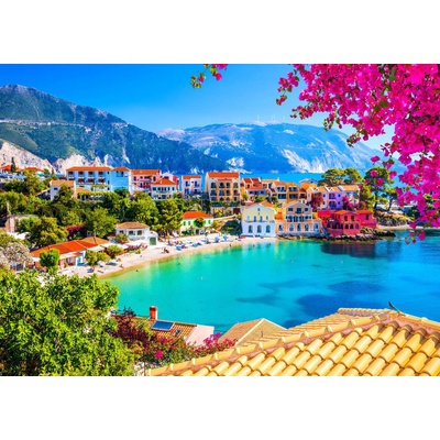 Enjoy - Puzzle Assos Village in Cephalonia, Greece - 1 000 piese