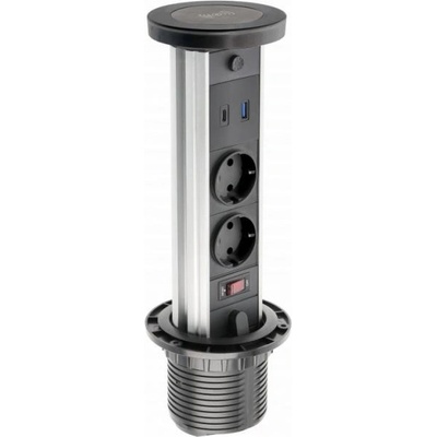 GTV 2 Plug + 2 USB 1,5 m Switch (AE-BPW2SCAM-20)