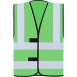 Korntex hi-vis kxvr hannover / Жилетка с четири светлоотразителни ленти - зелена xl (76kxvr03304)
