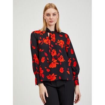 orsay Червено-черна дамска блуза на цветя ORSAY Orsay | Cheren | ЖЕНИ | S