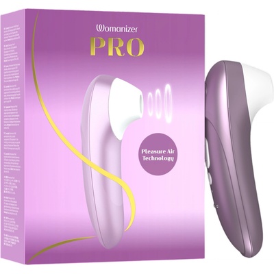 Womanizer Pro - стимулатор за клитор с въздушни вълни (лилав)