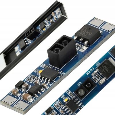 Bezkontaktní stmívač pro LED profil 8a 12/24v BAS027