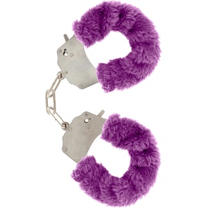 ToyJoy Furry Fun Cuffs Purple
