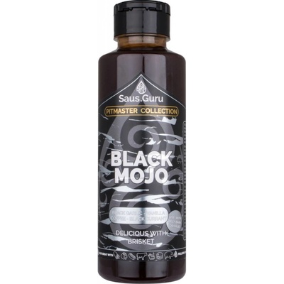 Saus.GuruBBQ grilovací omáčka Black Mojo 500 ml