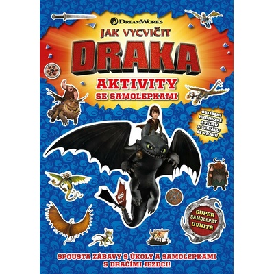 Jak vycvičit draka aktivity se samolepkami