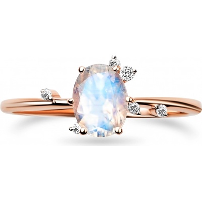 Emporial prsten zlato Vermeil GU DR8342R ROSEGOLD ZIRCON