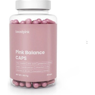 GymBeam Pink Balance 90 kapslí