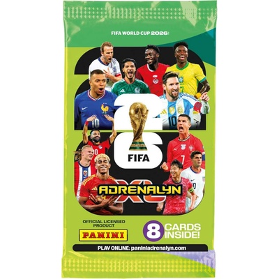 Panini FIFA WORLD CUP 2026 ADRENALYN karty