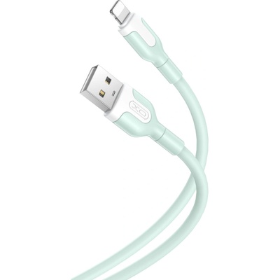 XO NB212 USB - Lightning, 2,1A, 1m, bílý