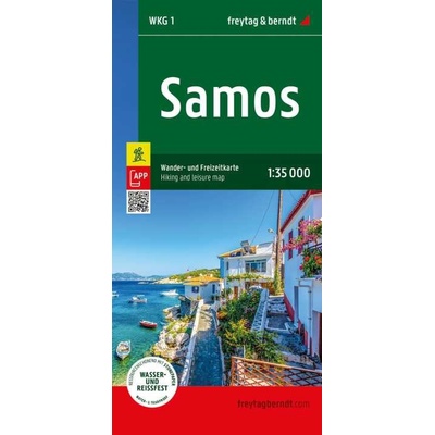 mapa Samos 1:50 t.