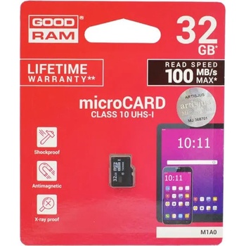 GOODRAM microSDHC 32GB UHS-1/C10 M1A0-0320R12