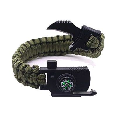 M5 Multi Paracord Survival zelená