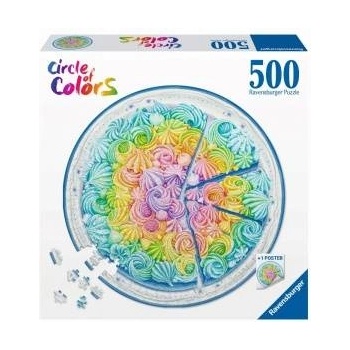 Ravensburger Puzzle 500 Color palette: ciacho