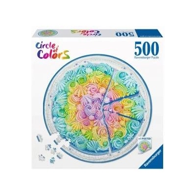 Ravensburger Puzzle 500 Color palette: ciacho
