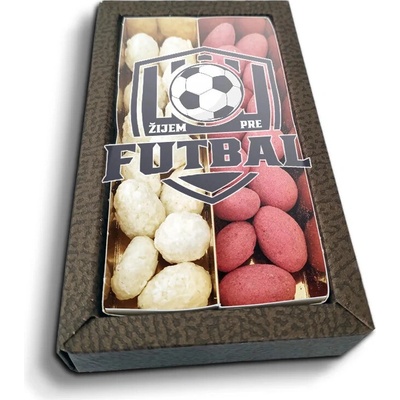 Sablio Mandle v čokoláde Žijem pre futbal 2 x 80 g