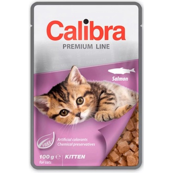 Calibra Cat Premium Kitten Salmon 24 x 100 g