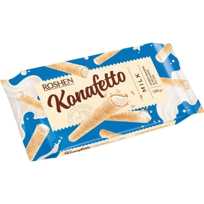 Roshen Konafetto trubičky so smotanovou náplňou 140 g