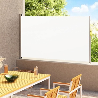 Dekorhome Zatahovací boční markýza 200 x 300 cm Krémová