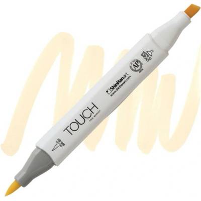 Lihová fixa TOUCH oboustranná Brush & Chisel, Baby skin pink (YR133)