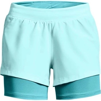 Under Armour UA IsoChill Run 2N1 Short kraťasy modrá