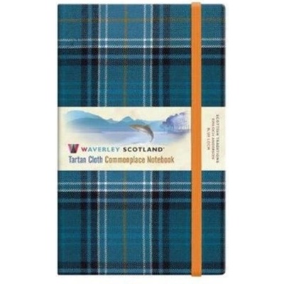 The Gresham Publishing Co. Ltd Blue Loch Waverley Tartan Notebook/Journal: Large: 21 x 13cm | Ron Grosset