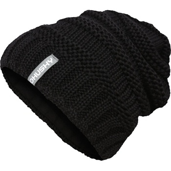 HUSKY дамска мериносова шапка Merhat 5, черна (hsk-PHU-0017-001)