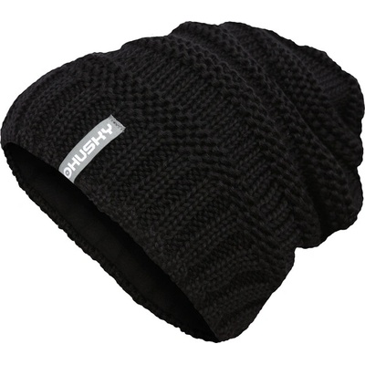 HUSKY дамска мериносова шапка Merhat 5, черна (hsk-PHU-0017-001)