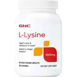 GNC L-Lysine 1000 mg [90 Таблетки]