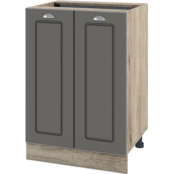 ИРИМ Долен кухненски шкаф Сити АРФ-Цимент мат-06-22 60 см