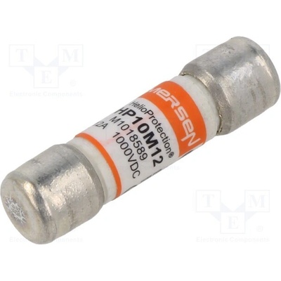 MERSEN HP10M12 Pojistka: tavná; 12A; 1kVAC; 1kVDC; gPV; 10x38mm