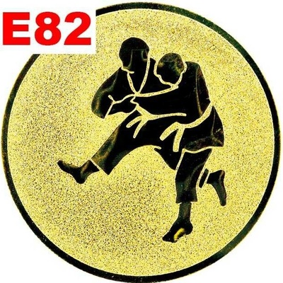 Emblém E82 JUDO umístění na sportovní pohár nebo medaili 25 mm – Sleviste.cz