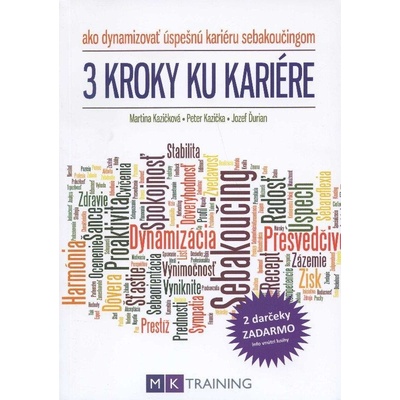 3 kroky ku kariére - ako dynamizovať úspešnú kariéru sebakoučingom - Kazičková Martina, Kazička Peter, Ďurian Jozef