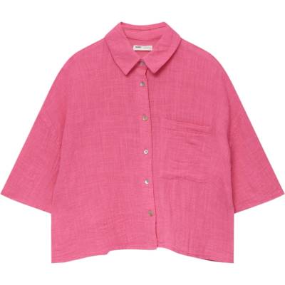 Pull&Bear Блуза розово, размер XL